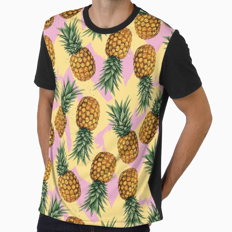 Tropical summer fashion pattern design with flowers 10 by Lalanacliparts