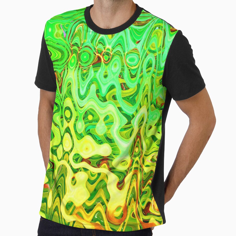 Hippie Style Tropical Colors Abstract Botanical Fruity Lemon and Lime Shades 4 of 4 by Beachy