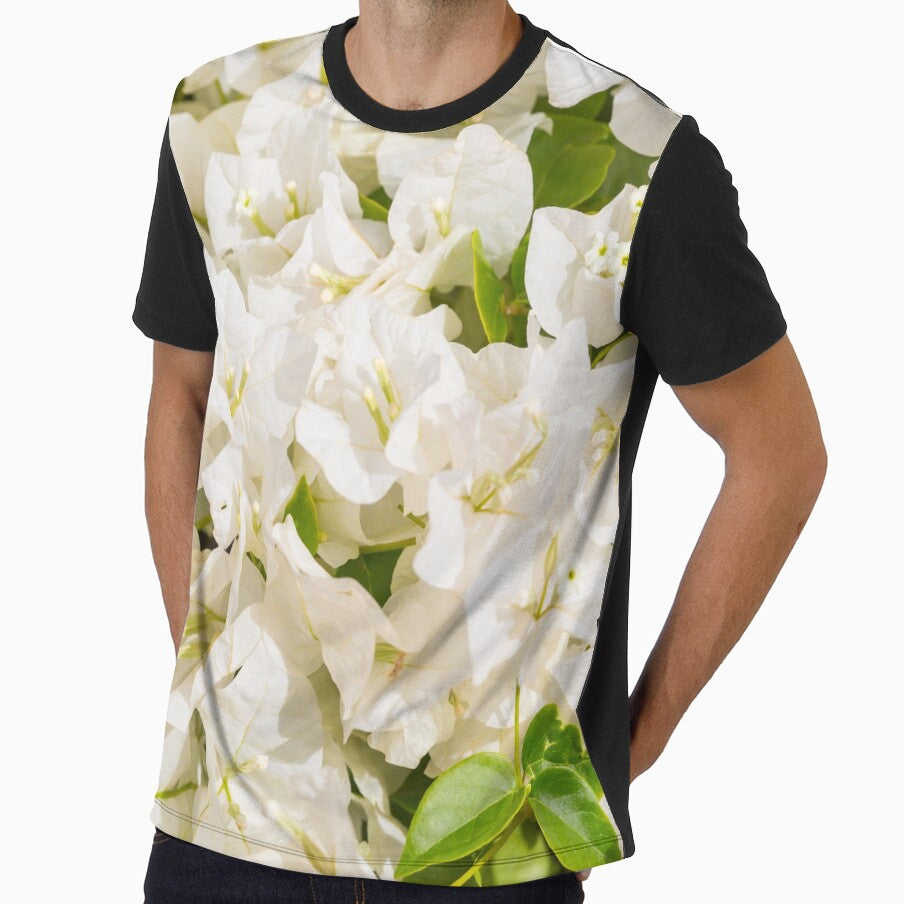 Green & White Floral Pattern by JacobIV