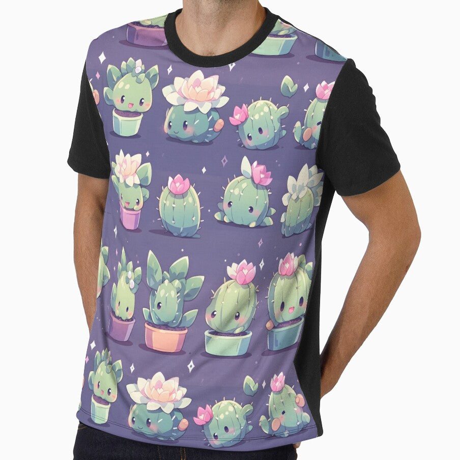 Kawaii Pretty Cactusses Desert Plants by 18tokwa