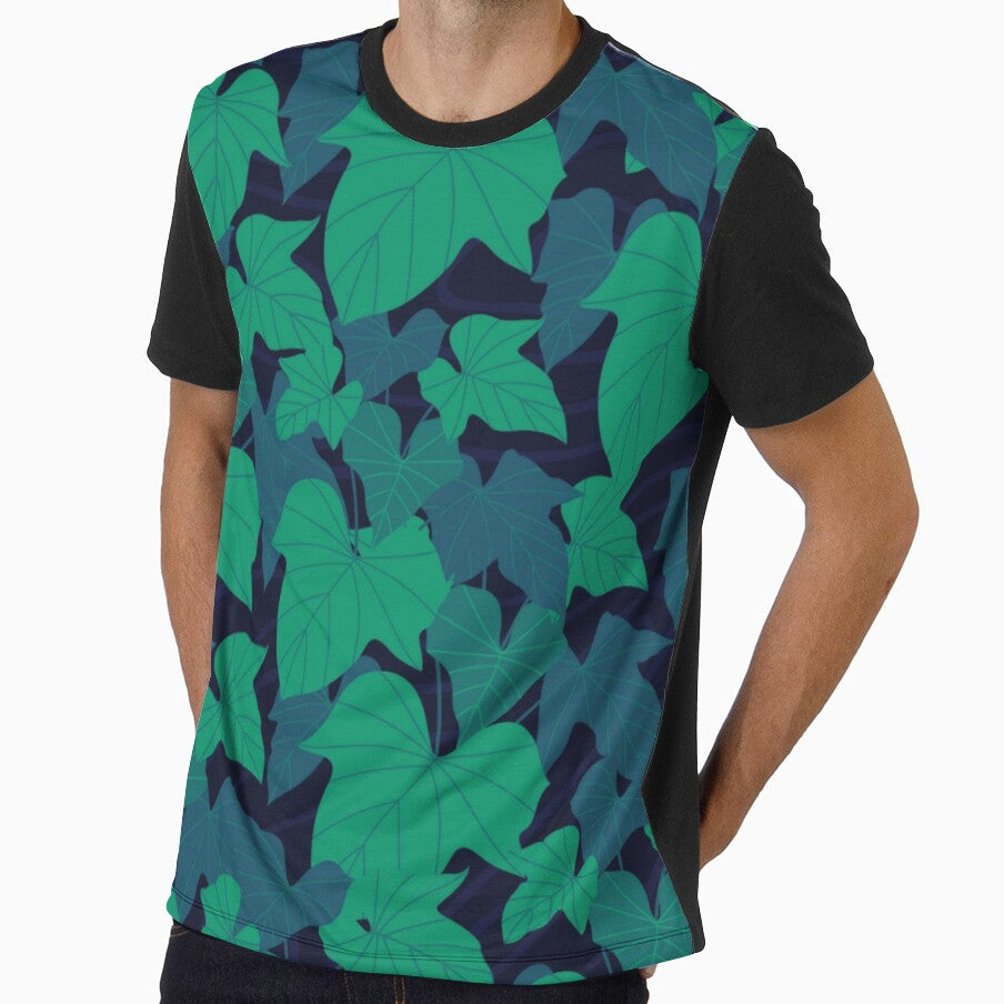 Tropical Philodendron Leaves Pattern by GraphicsClub