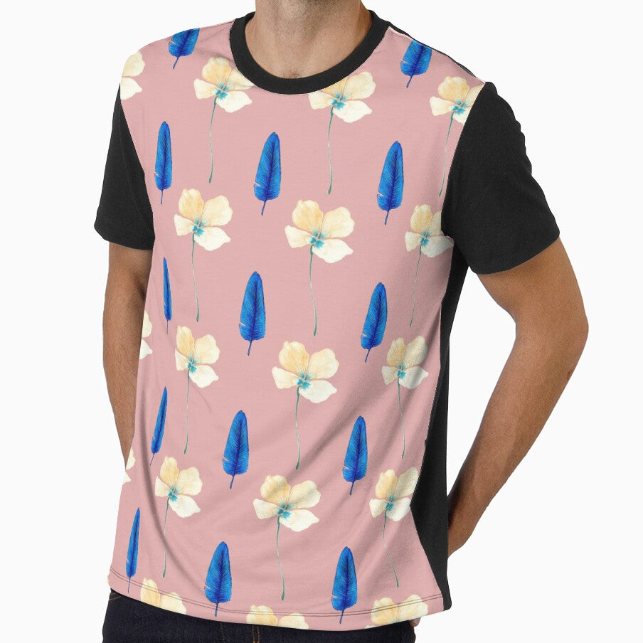 floral pattern pink by AnnaBaldon