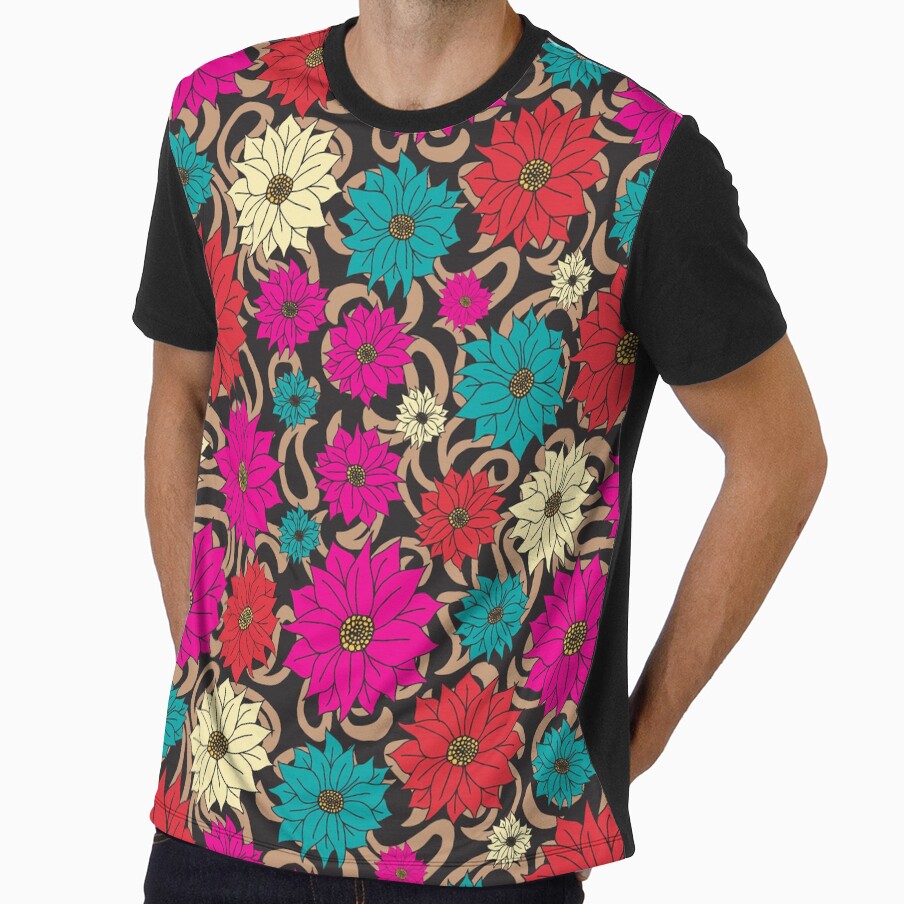 Floral Splash by Honey Myrtle Studio