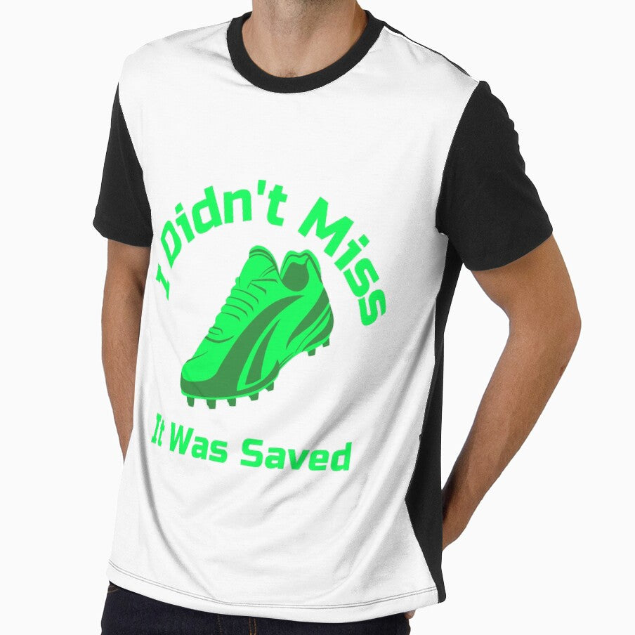 I Didn’t Miss It Was Saved – Funny Girls Soccer Goalkeeper design Boot Cleat by WhackingTax