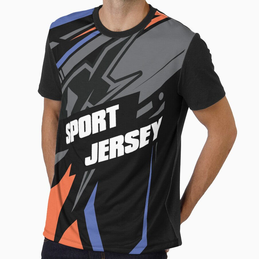 Sports football strict style in jersey by klimov0101