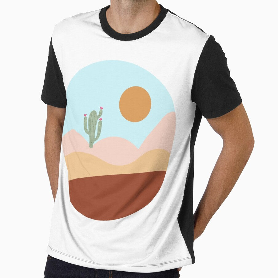 White Desert W/ Cactus by TheEmilySuzanne