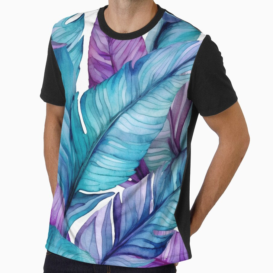 Banana Leaves watercolor pattern by DaisyMarroquin
