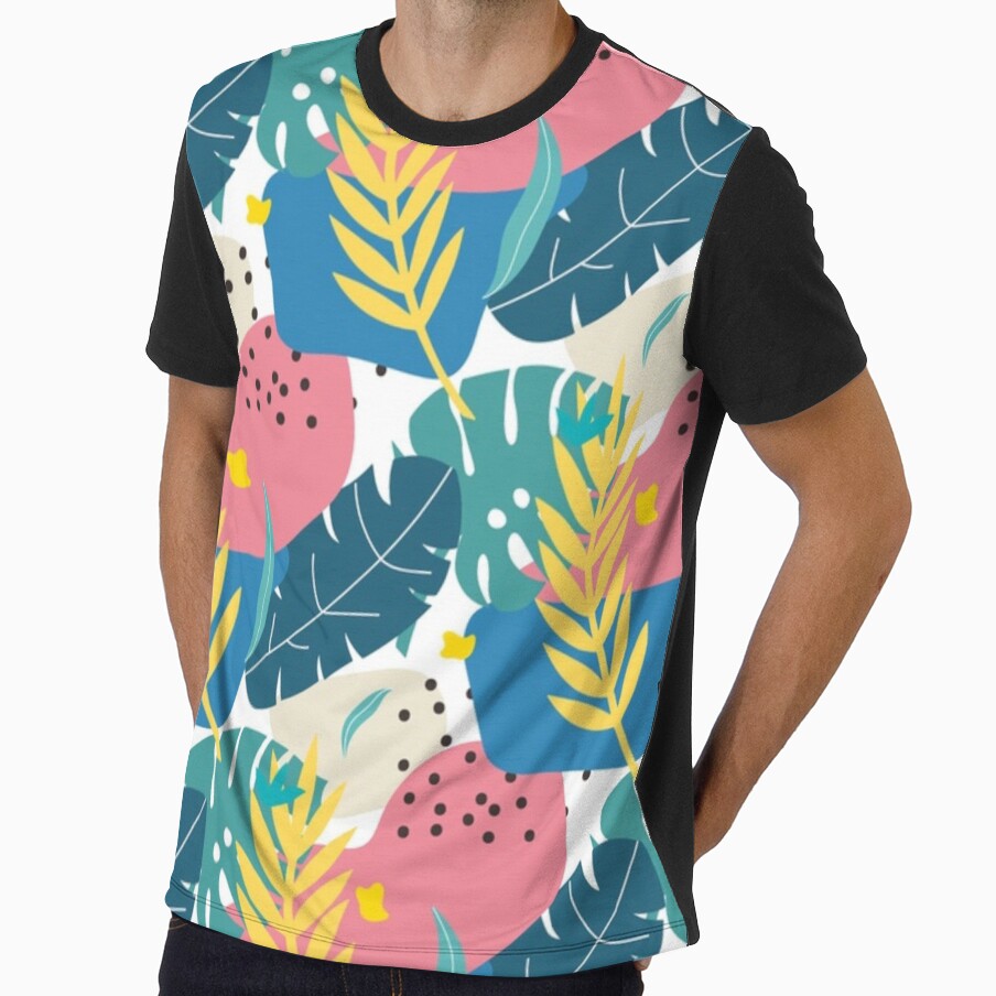 Beautiful Colorful Tropical Leaves by pugmom4