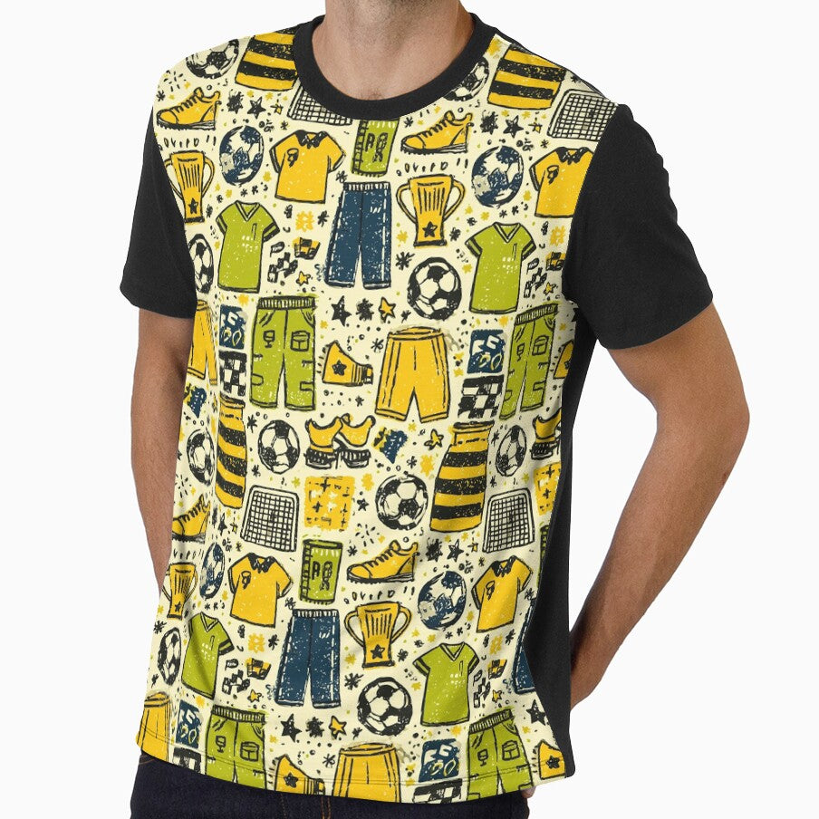 Grunge Style Soccer Cleats and Balls by Piotrek0001