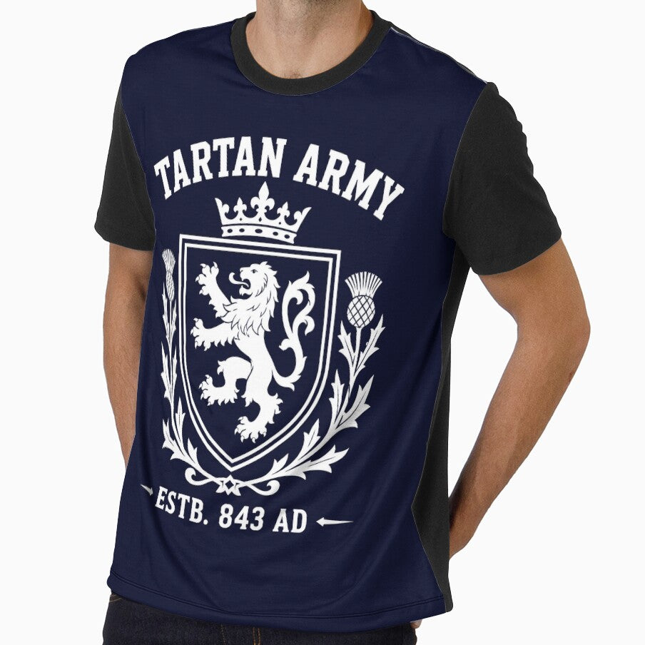Scotland Tartan Army T by littlemiscat