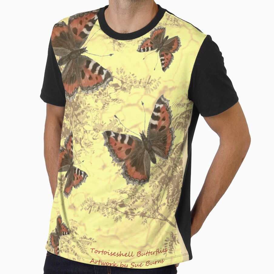 Tortoiseshell Butterflies by Sueburnsinsects