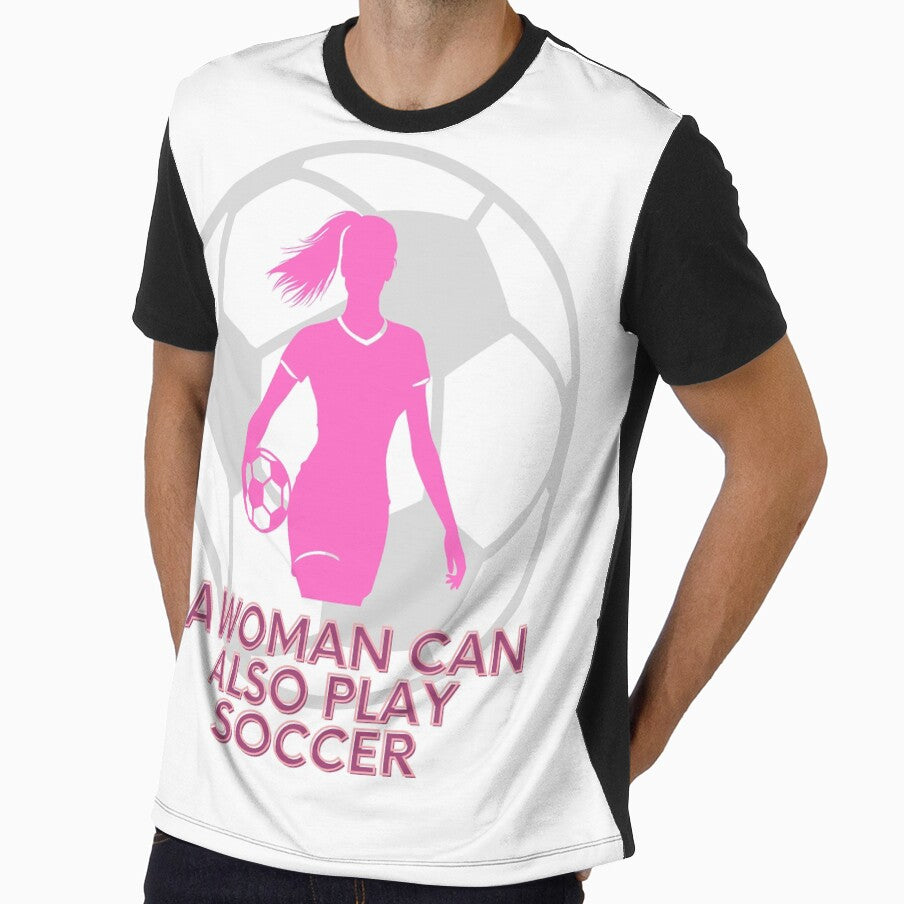 A woman can also play soccer by Malutki-pl