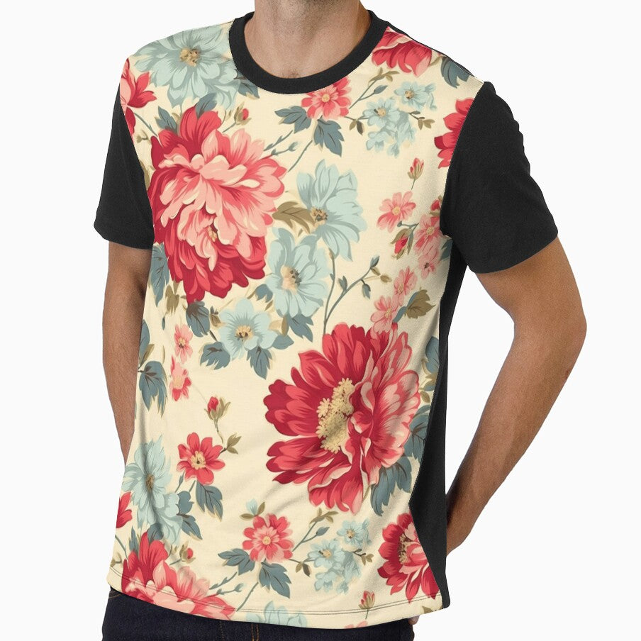 Vintage Floral Style Pattern by Minima-Vulpes