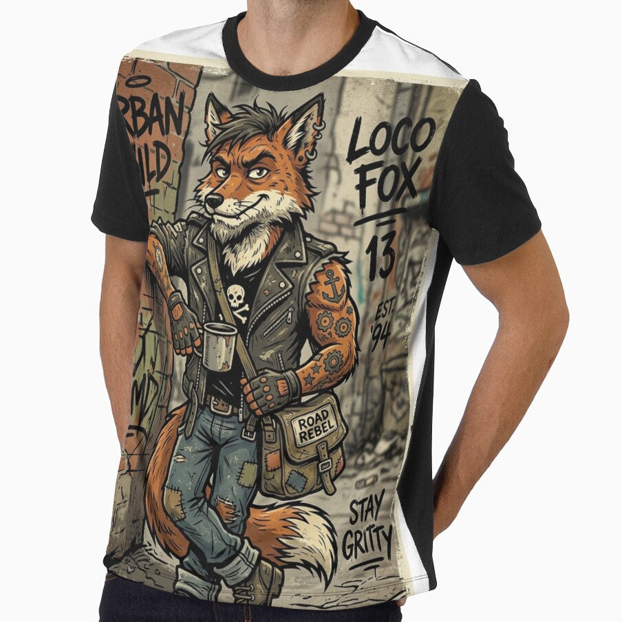 Streetwear Graphic T-Shirt, Street Style Graphic Tee, Adult Graphic T-Shirt by Beauty Hand LK