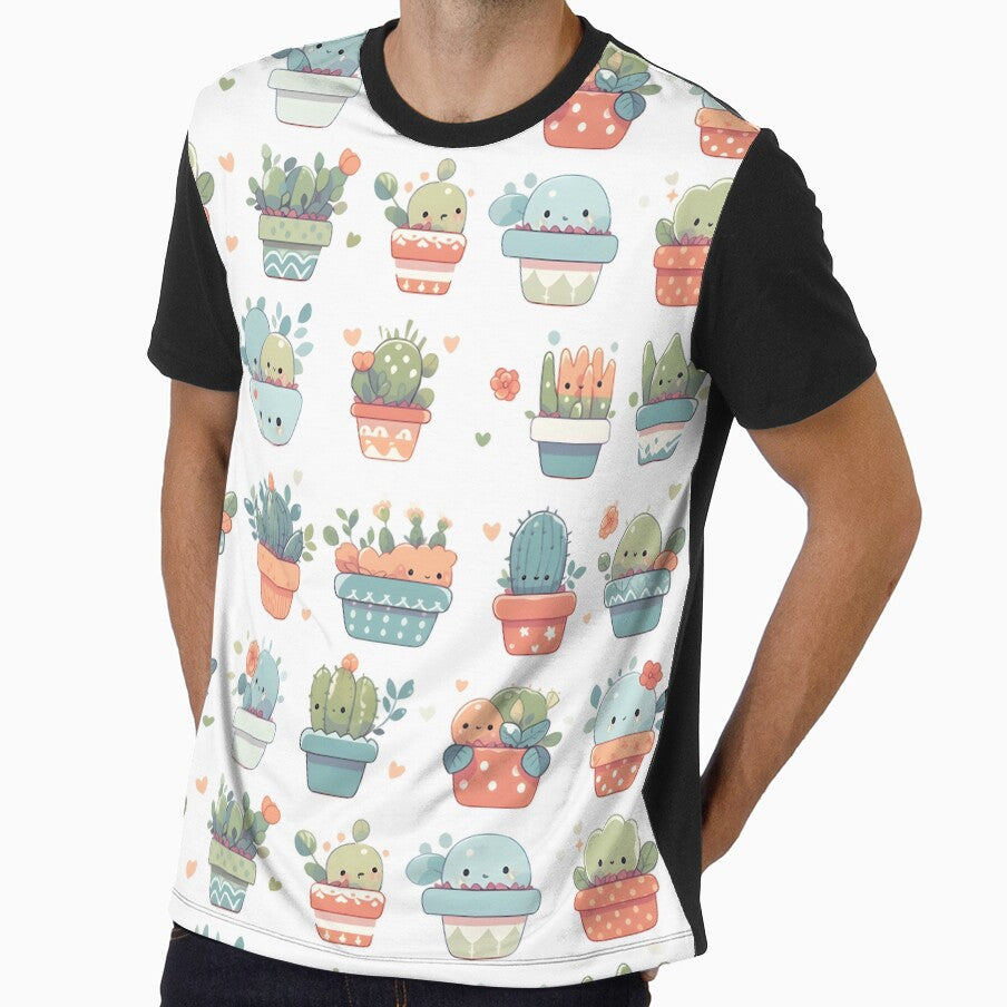 Cute Adorable Cactus Kawaii Pretty Cactusses Pattern by 18tokwa