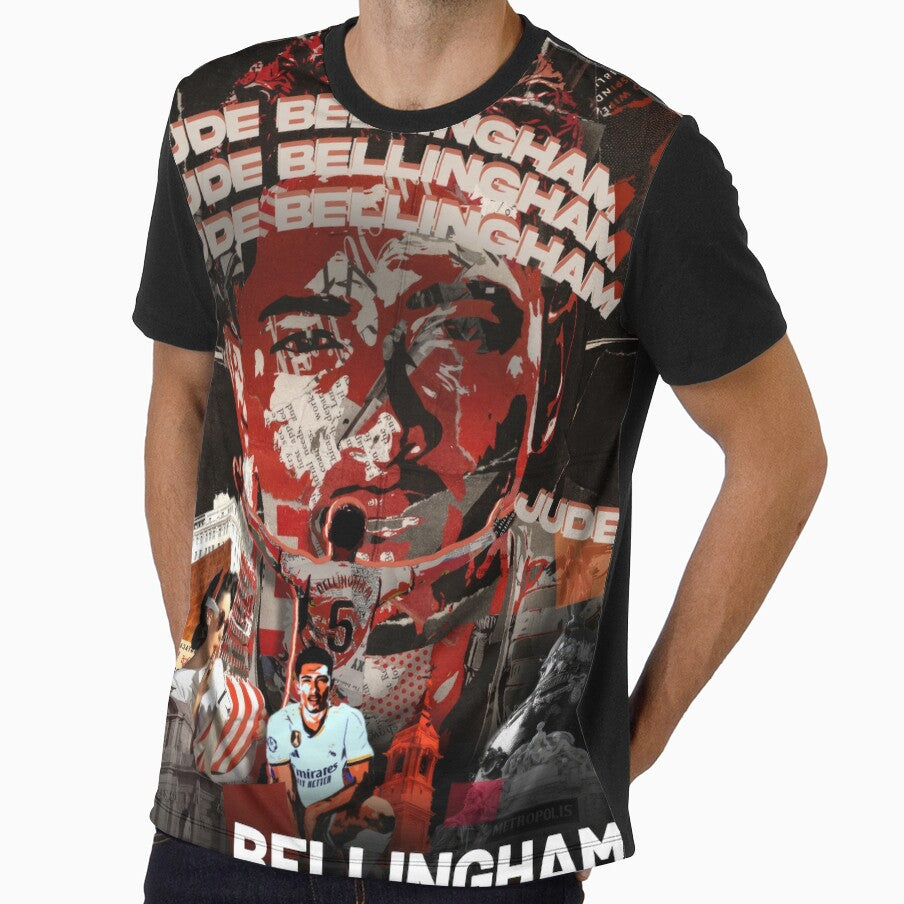 Jude Bellingham | Football Star Collage Art by Shopunte