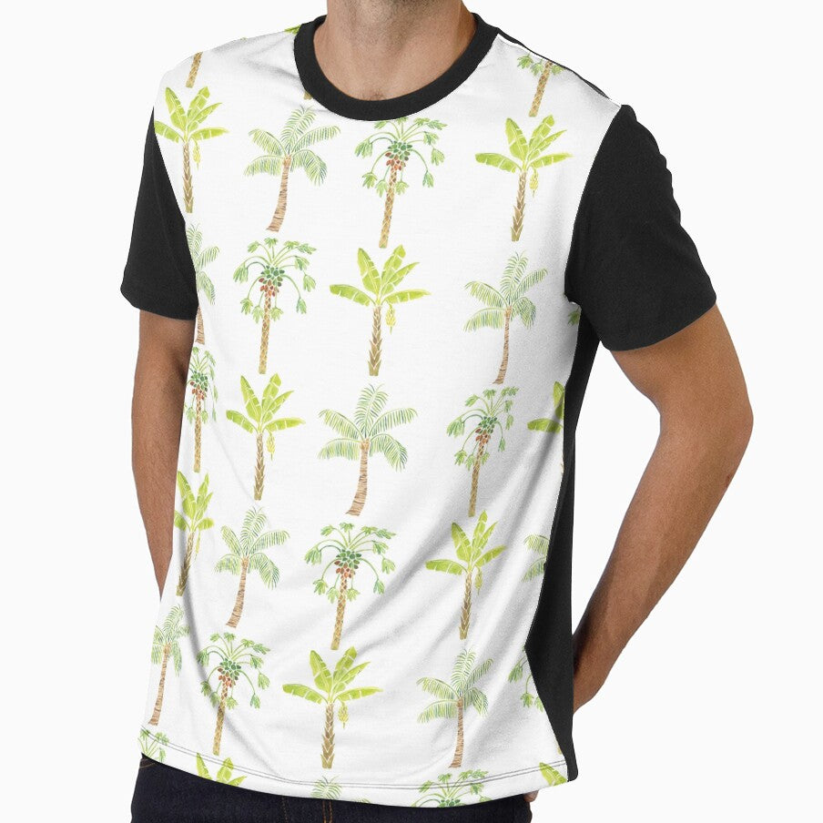 Tropical Tree Print by Elizabeth Weglein