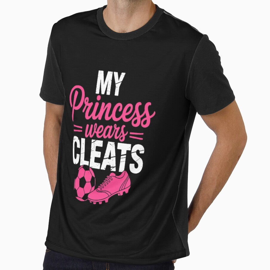 Proud Soccer Parent My Princess Wears Cleats by SignaturalGen