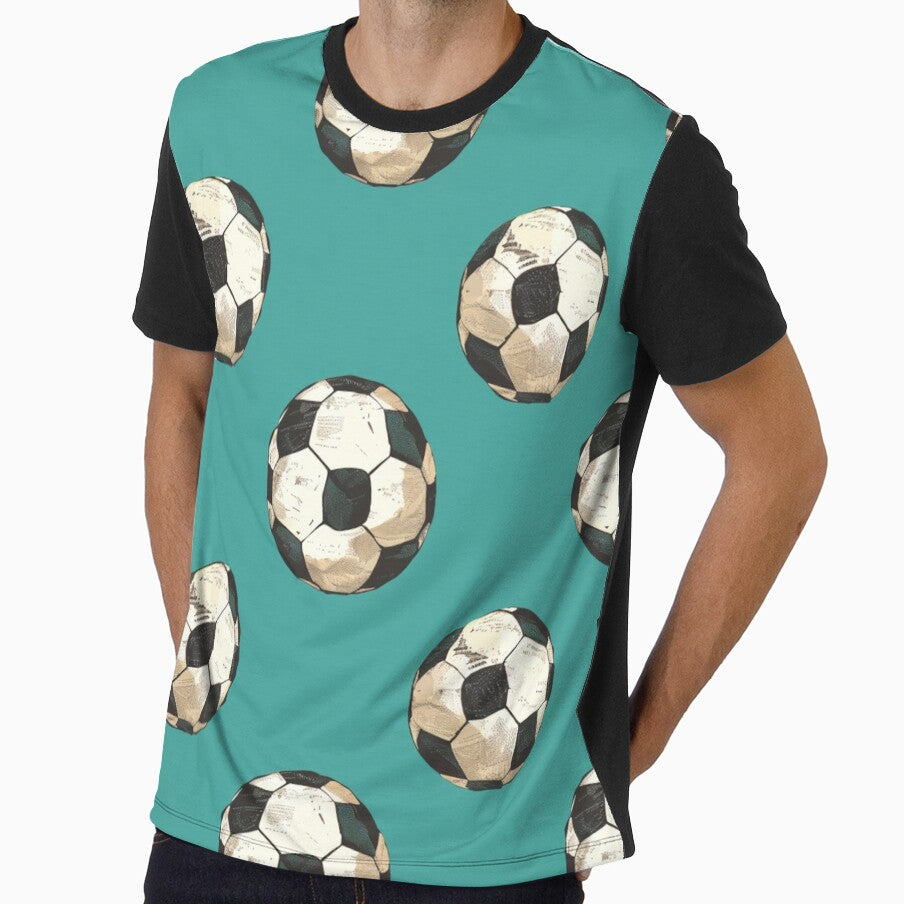 Vintage Soccer Ball Pattern by NDaZone