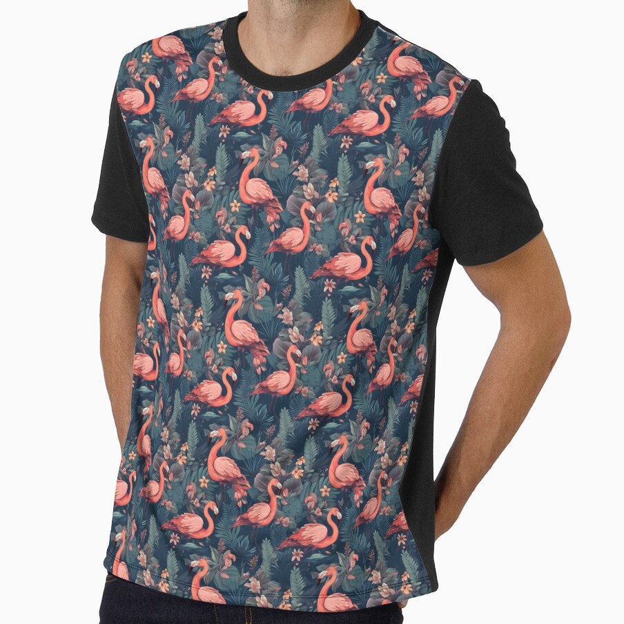 Flamingo Frenzy by PixelPatchwork