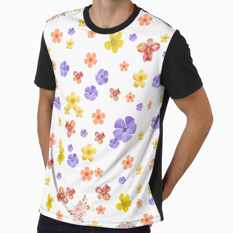 Floral Pattern with White Background by Rell1970