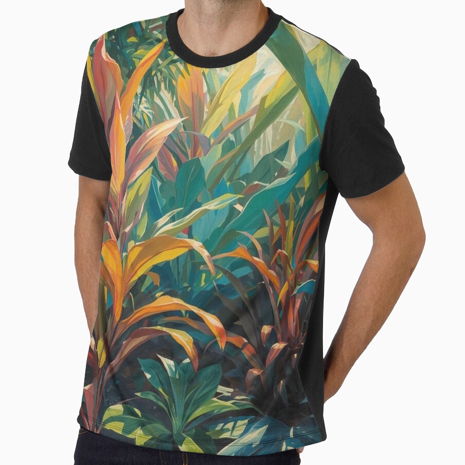 Tropical Plants Impression Style by SeaStarAlex