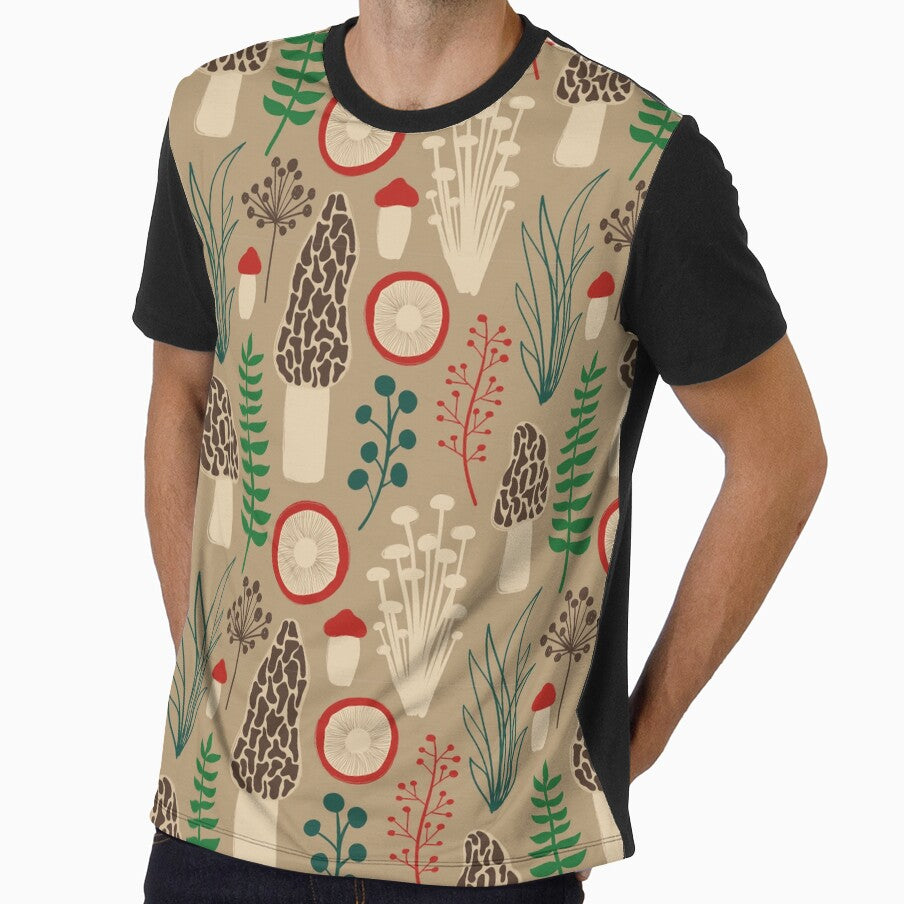 Brown Mushroom Medley by ECLECTICimprint