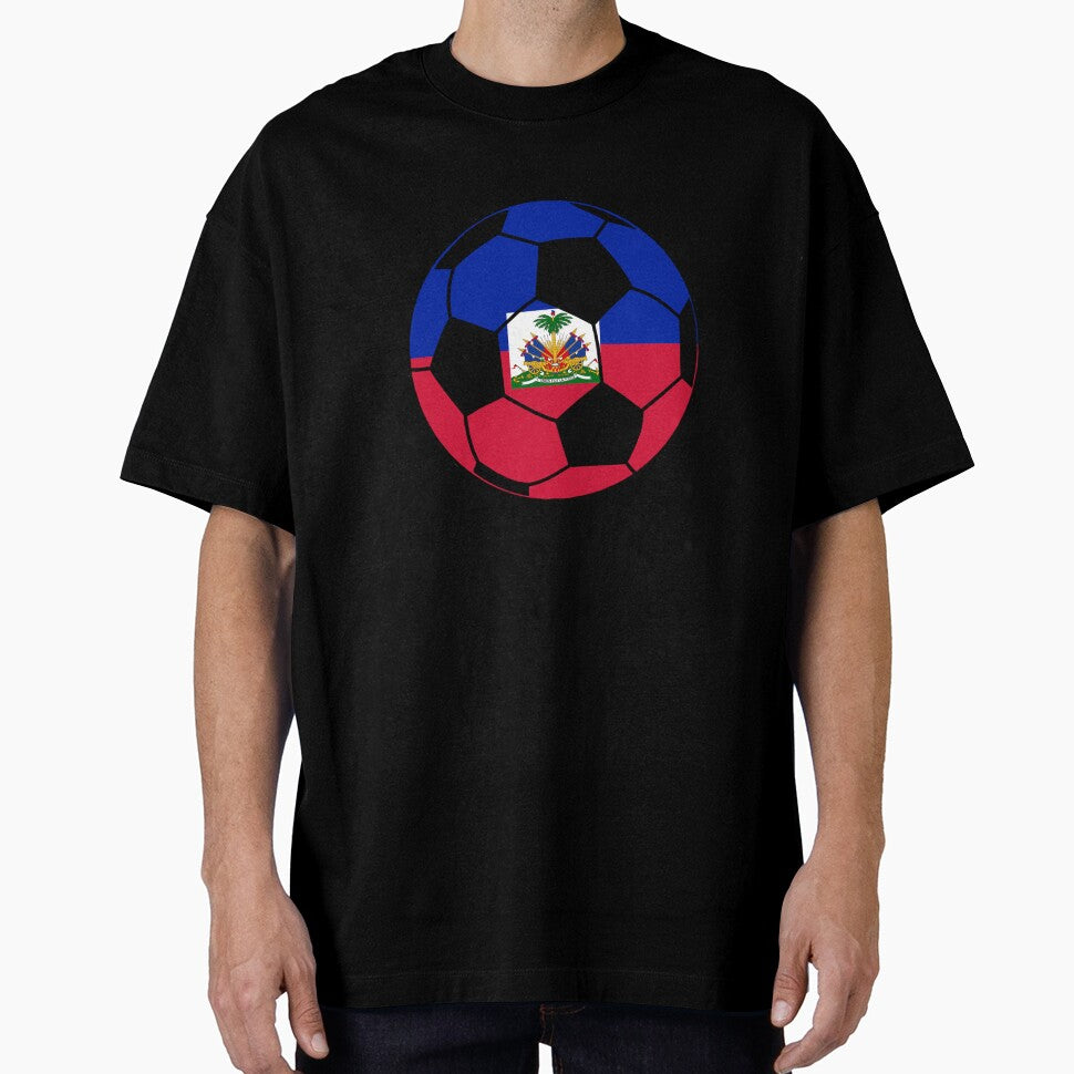 Haiti Flag Soccer Ball by FinalScoreClub