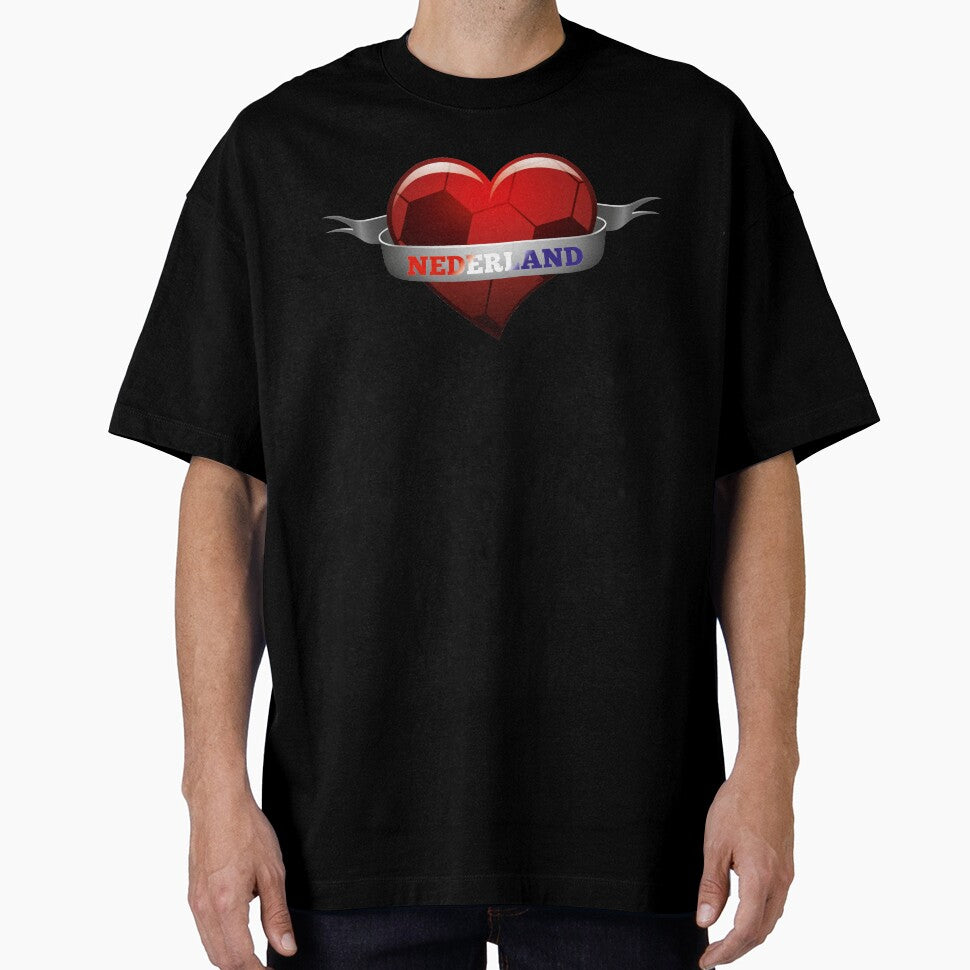 Nederland Netherlands soccer heart by MarlowLoom