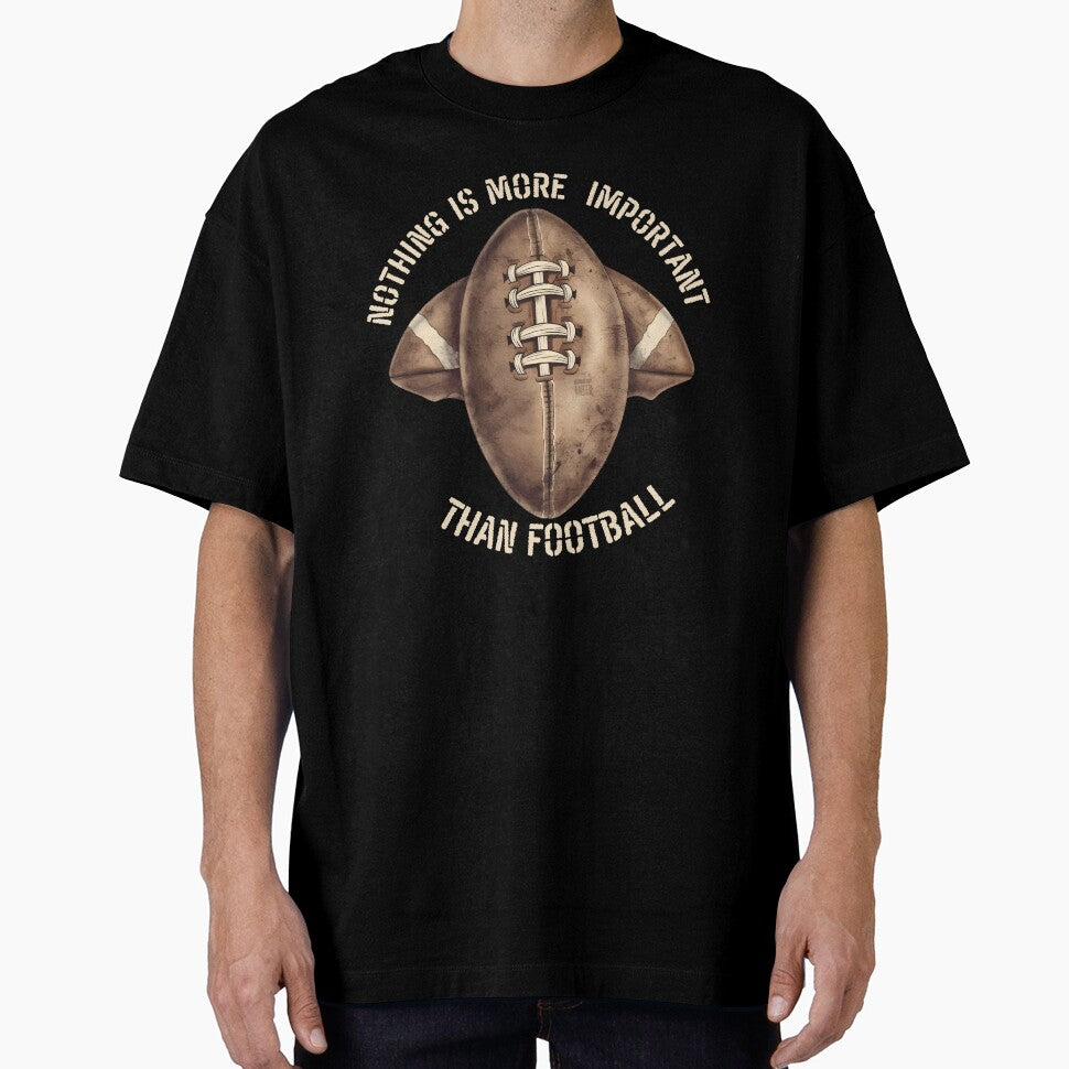 Vintage Football Ball T-Shirt - Classic Football Shirt for Sports Fans by JacobDesigns8