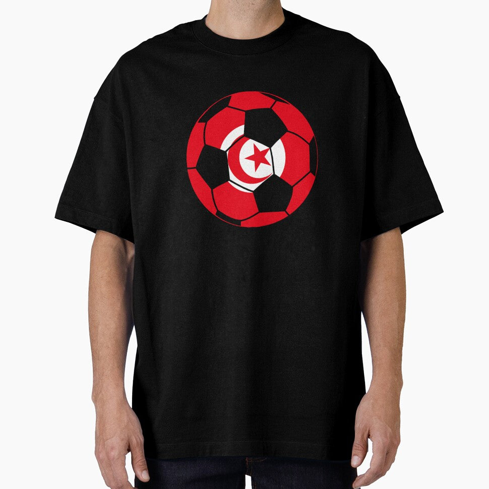 Tunisia Flag Soccer Ball by FinalScoreClub