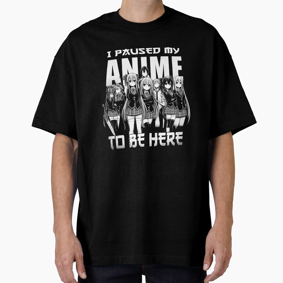 i paused my anime to be here by CanvaSnap ⭐⭐⭐⭐⭐