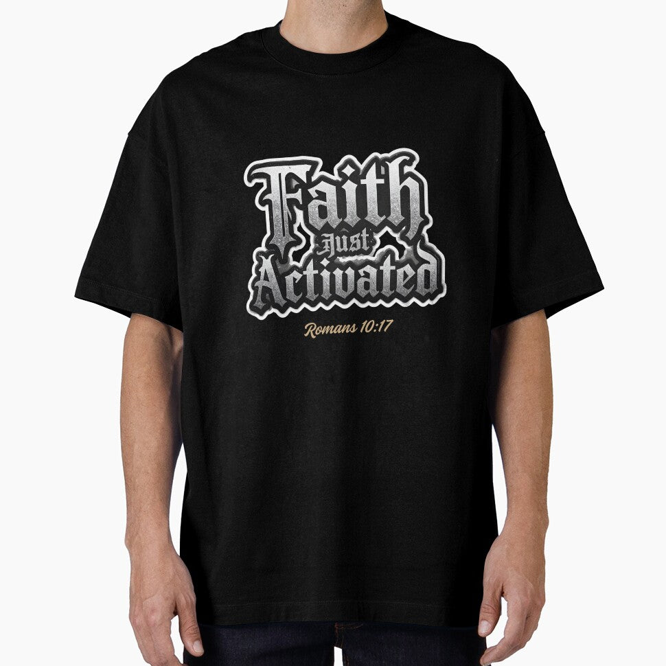 Faith Activated Tee – Inspirational Christian Shirt for Bold Faith Lifestyle by pngfaithstudio