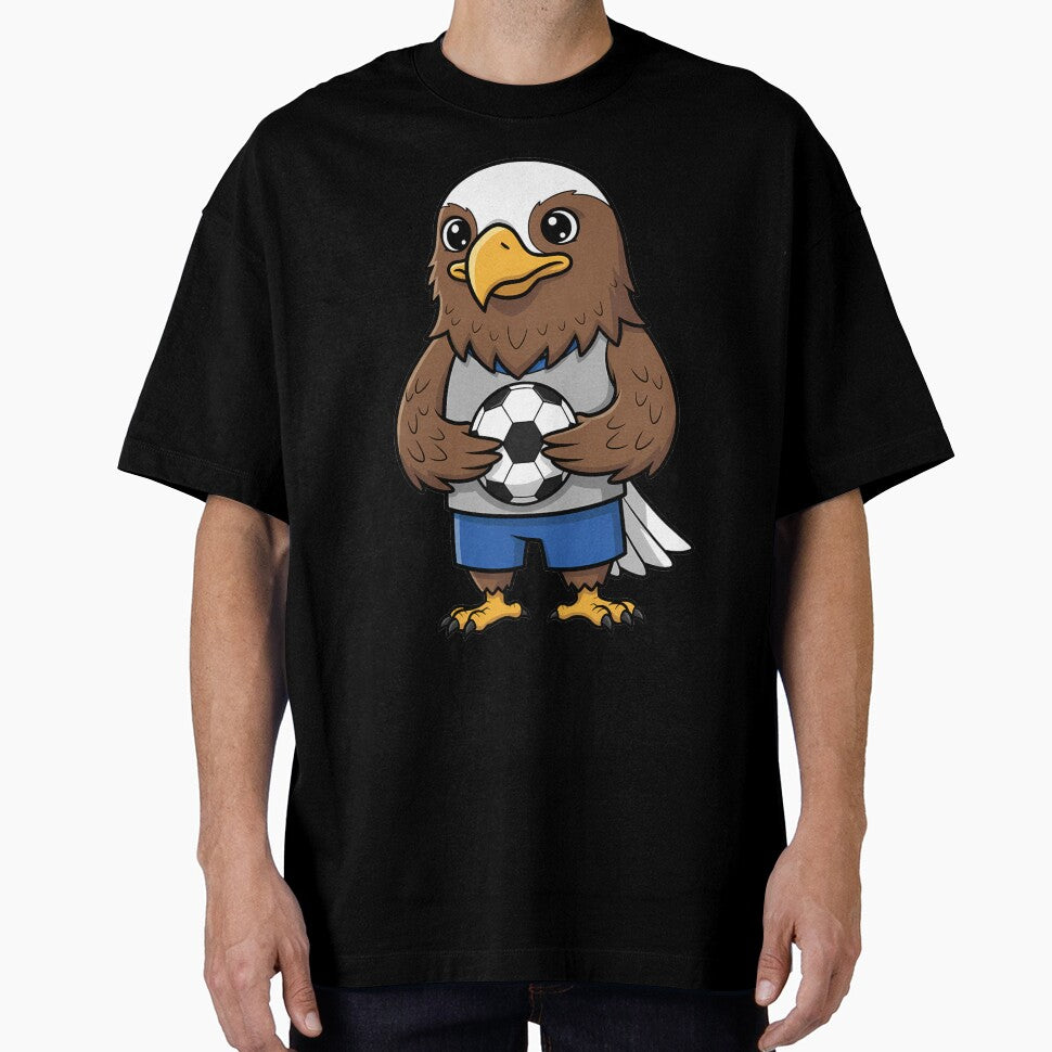Bald Eagle Soccer Football Player Fan by k3rstman1