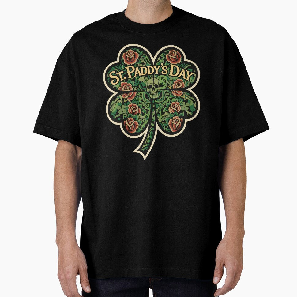 St Paddys Day Skull Clover by hunting4designs