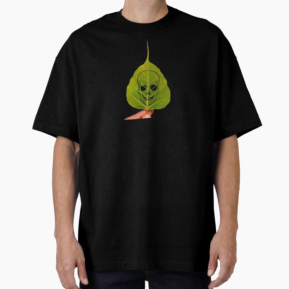 Skull leaf art by DopeDesign111