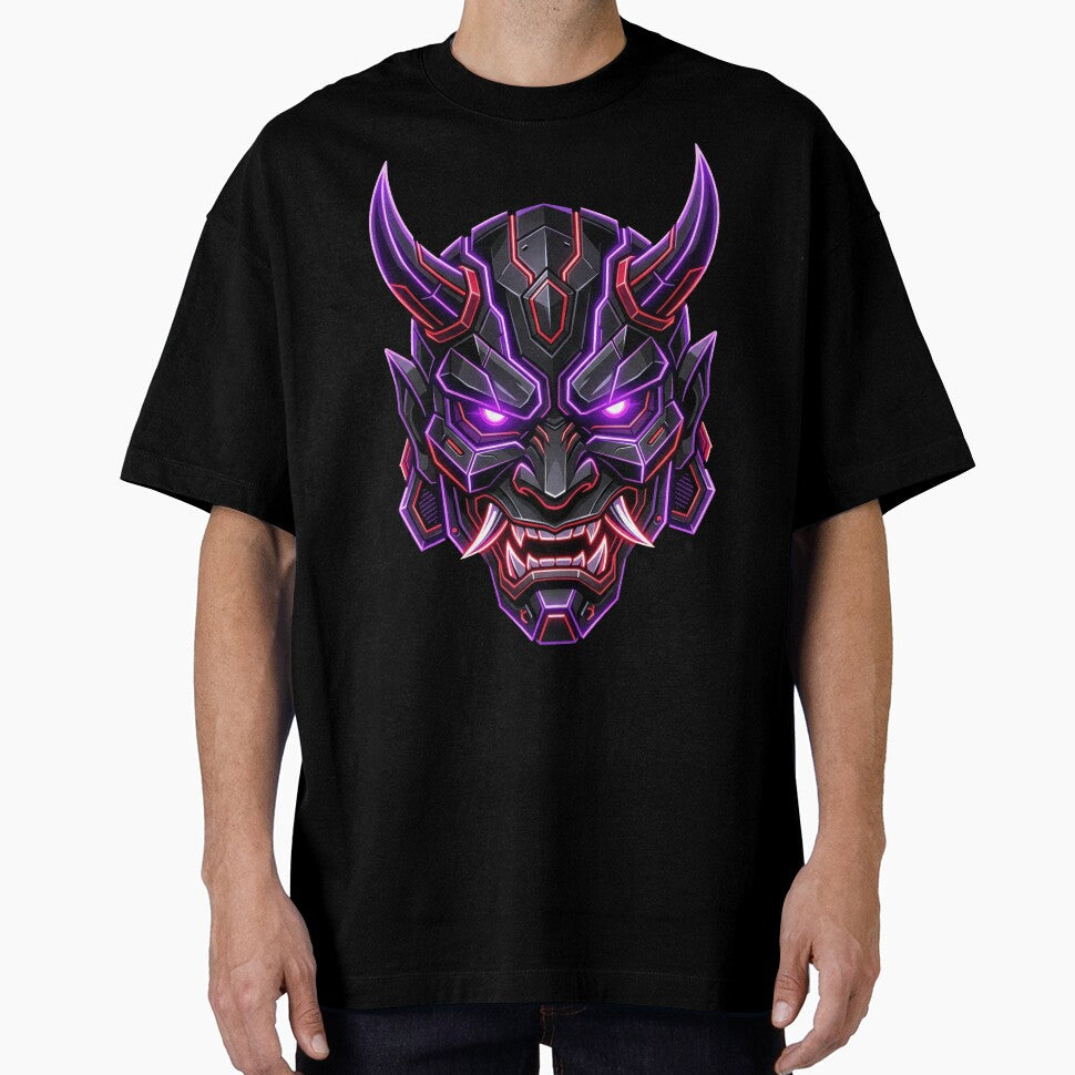 Cyber Oni Mask (Streetwear Style) by Stickersdevelop