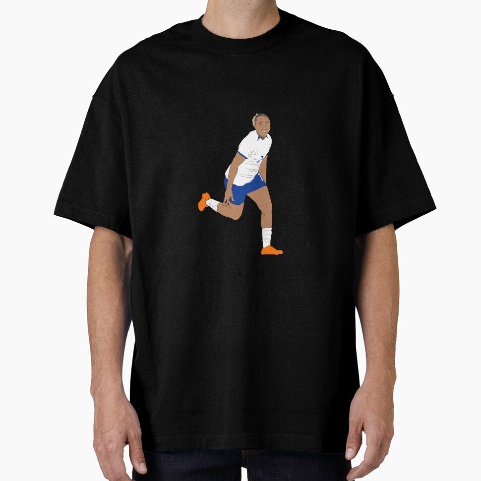 Lauren James England Women's Football Minimalist by Hevding