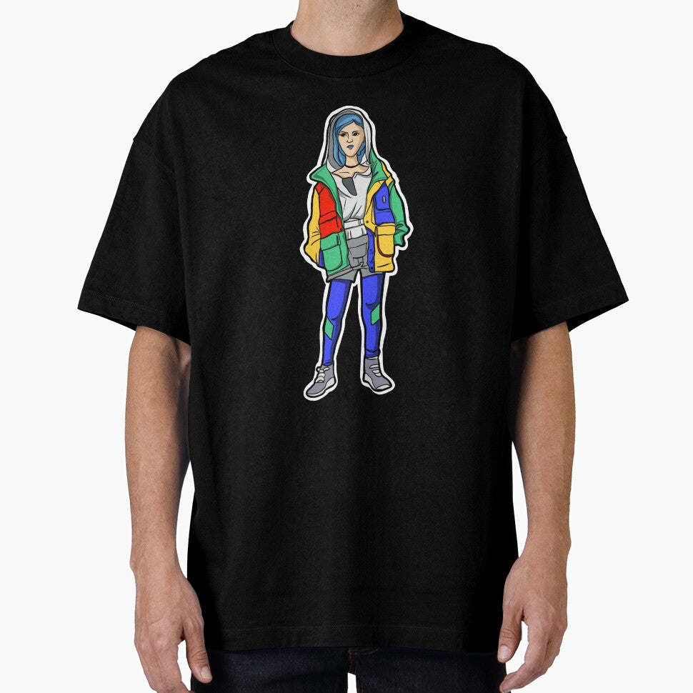 streetwear teen girl Illustration clip art collection by StairheadStore