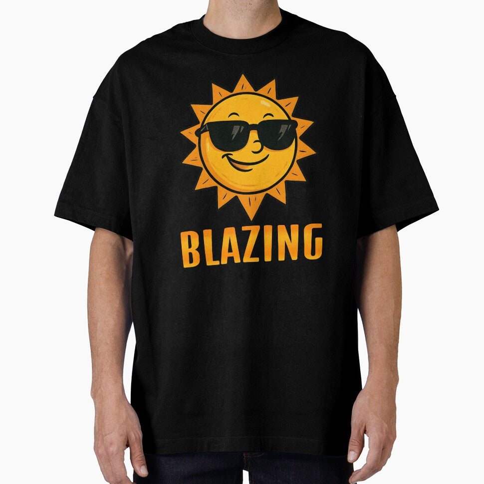 Cool Sun Cartoon Cool Cartoon Sun with Sunglasses – Funny Summer Blazing Sunshine Design by Unlimited-Style