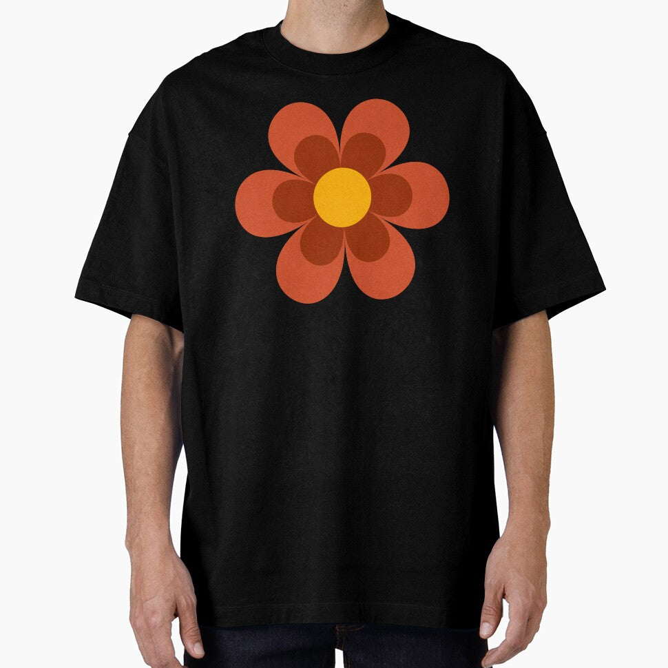 Groovy Retro Daisy Flowers by TheCatmeow2000