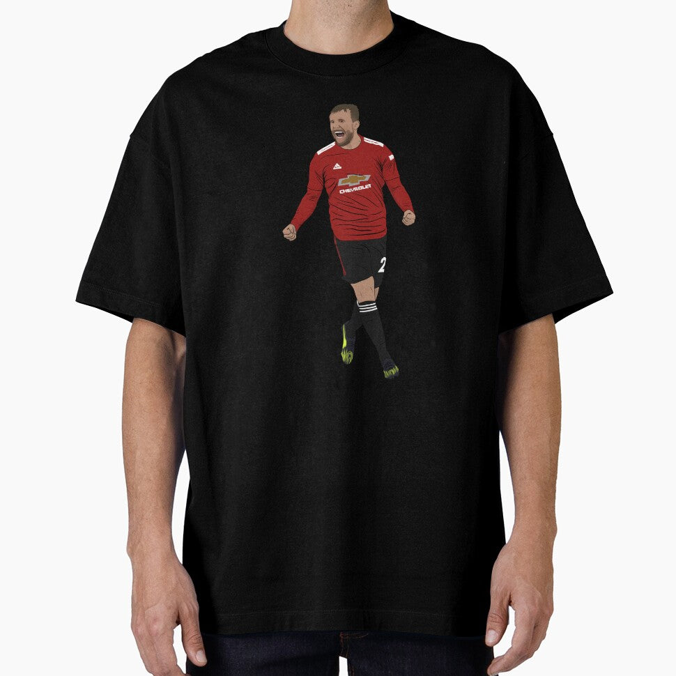 Luke Shaw Goal Celebration Vs City by Hevding