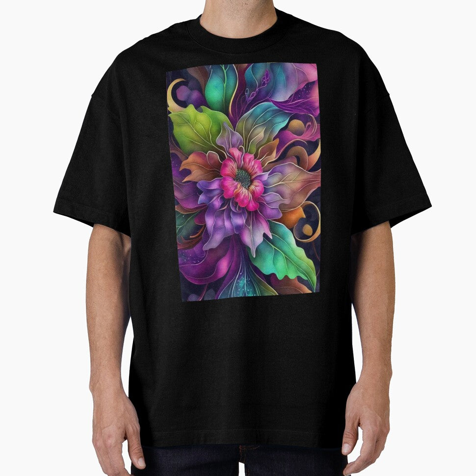 Tropical Flowers And Leafs by Art Intelligence
