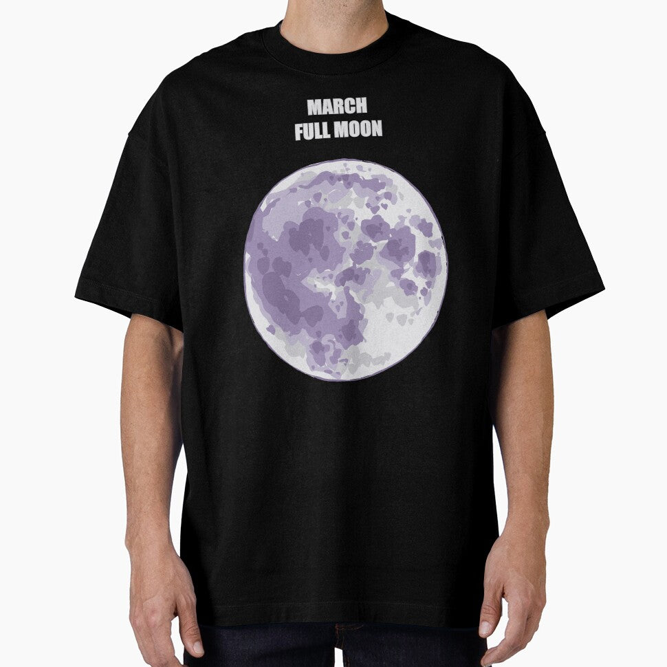 March Full Moon Worm Moon by Fransyn