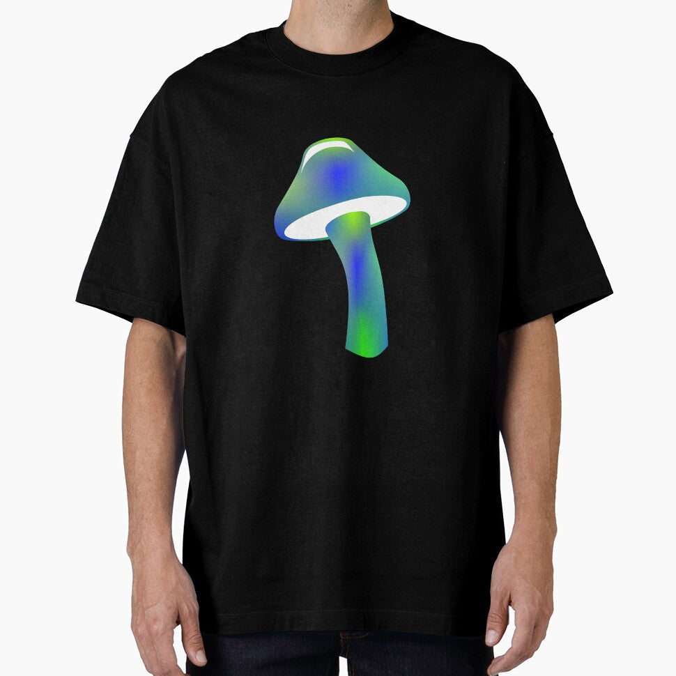 Blue and Green Mushroom by Risa-C