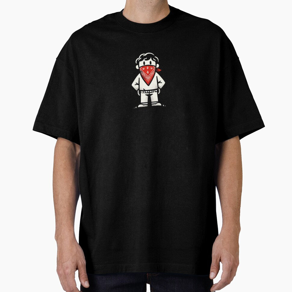 Blood Bandana: Unique T-Shirt Design for Edgy Style Statement by Gatsbird Design