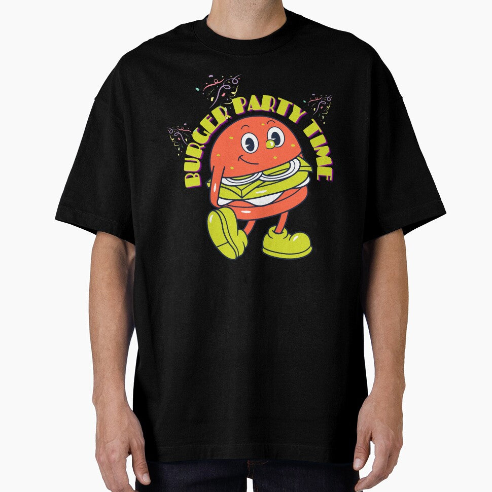 Burger Party Time - Burger Enjoying - Burger Lover by designerpriti