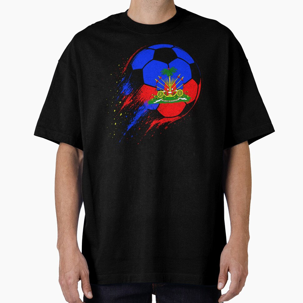 Haiti Soccer Haitian Flag Pride Soccer Player Football by NUMAcreations