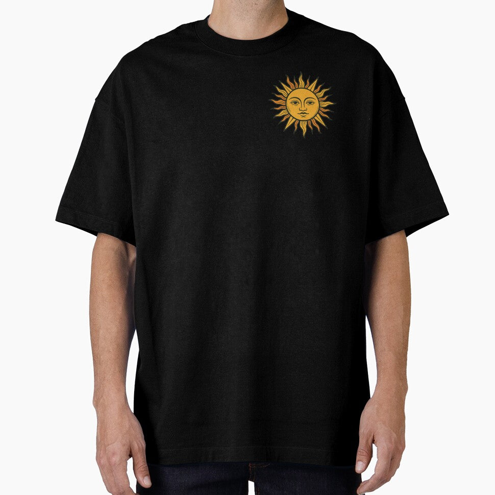Sun Face by Ink & Loop