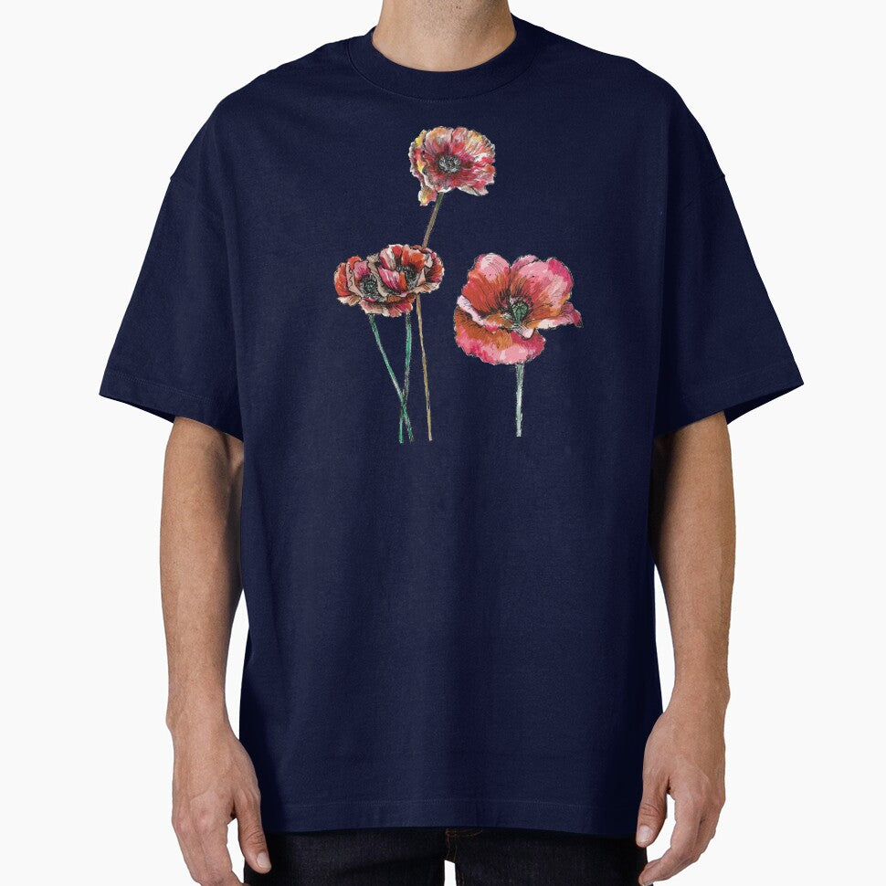 Poppy Flower illustration - 1 by FanitsaArt